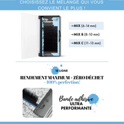 CHIC VOLUME B-curl - Black Collection 18 bandes