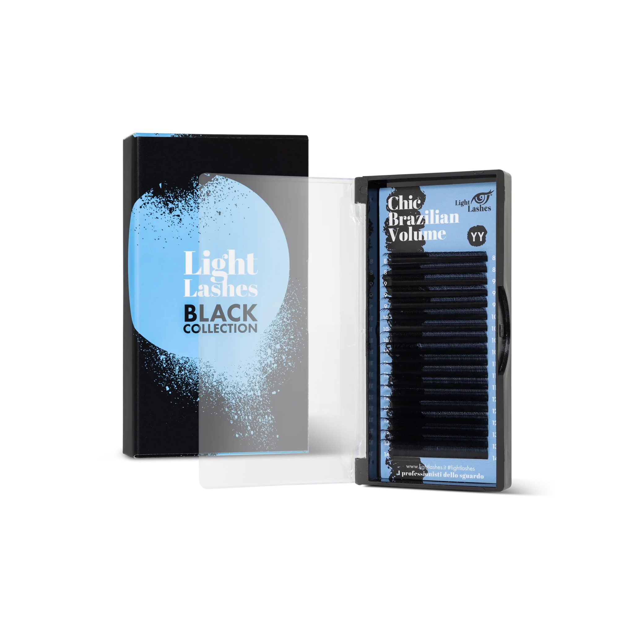 CHIC BRAZILIAN VOLUME YY CC-curl - Black Collection 18 bandes