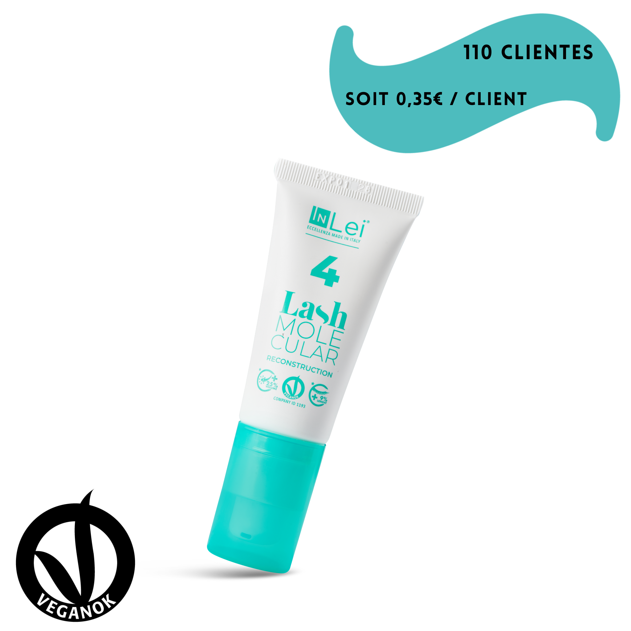 Reconstruction moléculaires pour cils et sourcils 15ml - LASH MOLECULAR 4