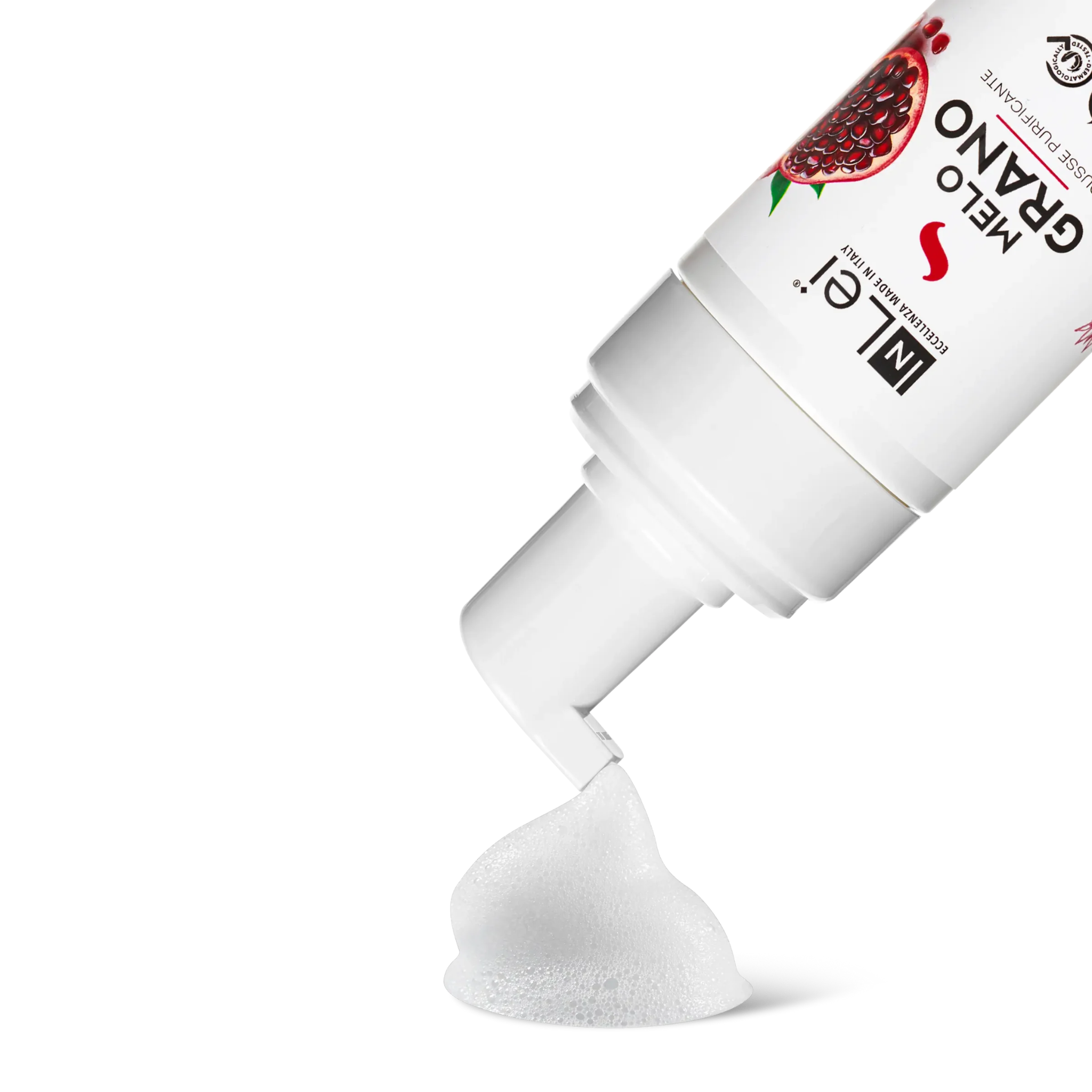 Mousse démaquillante douce pour cils et visage 100 ml - MOUSSE MELOGRANO