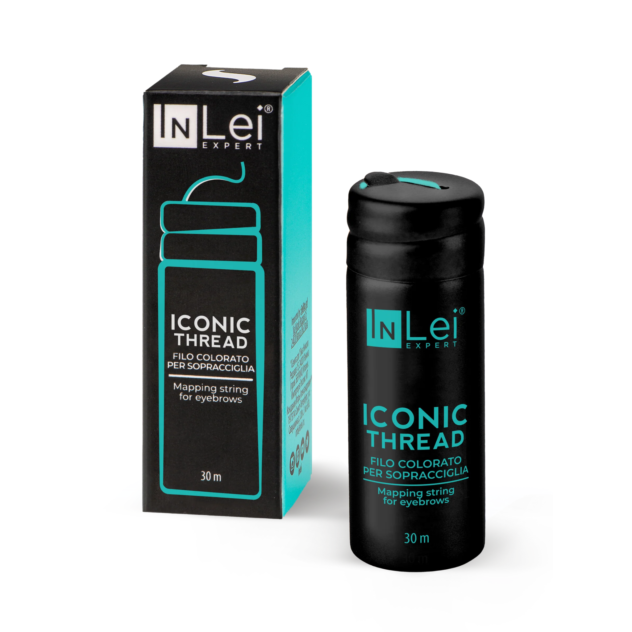 Fil vert pour le traçage des sourcils 30 m - ICONIC THREAD