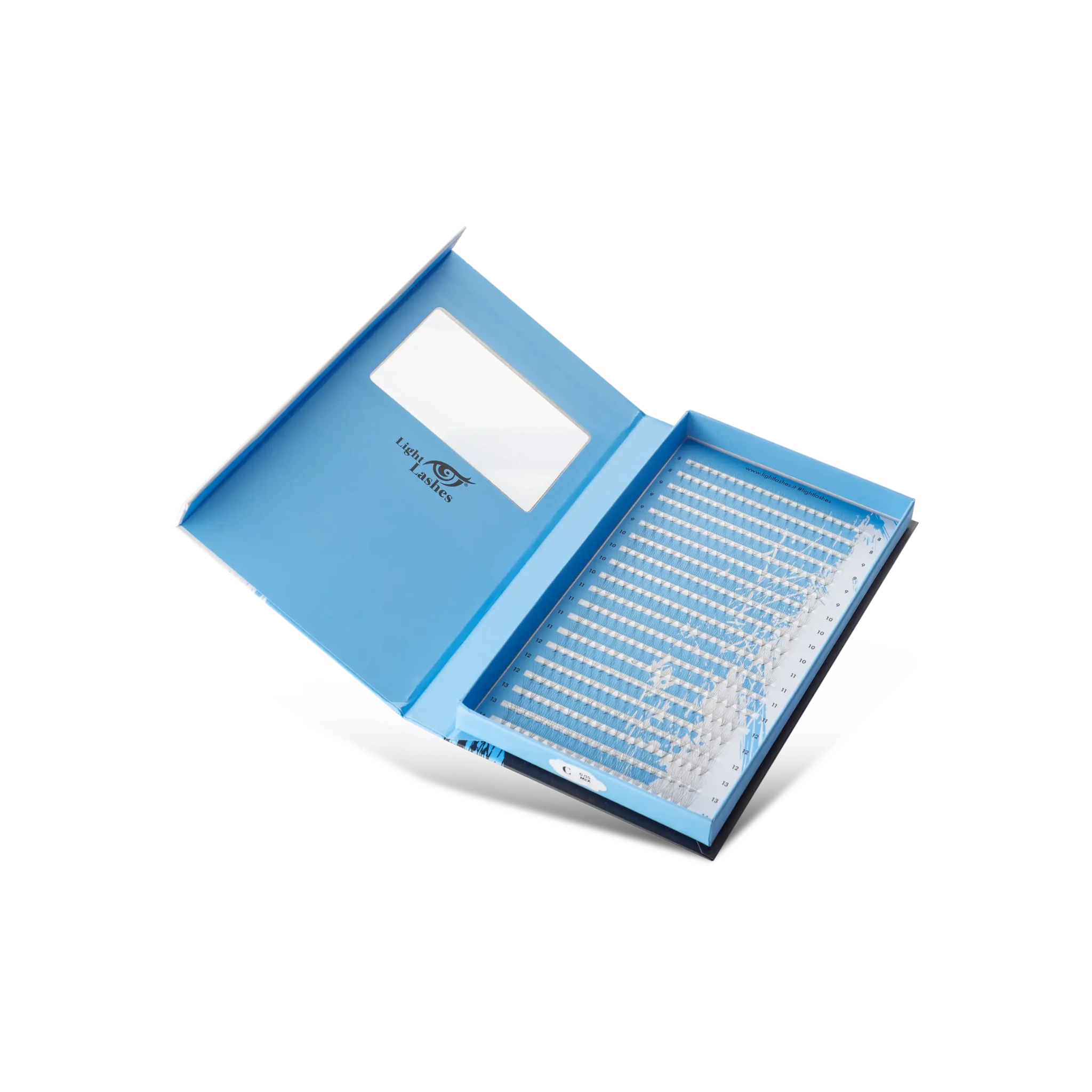 Préfaits 6D CC-curl 400 pcs - READY FANS