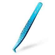 Pince volume professionnelle pour extensions de cils - BLUE VOLUME