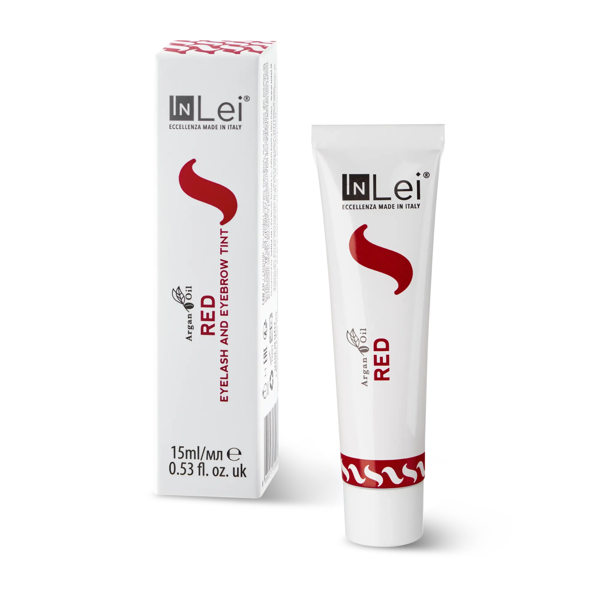 Teinture pour cils et sourcils à l'huile d'argan 15 ml - RED