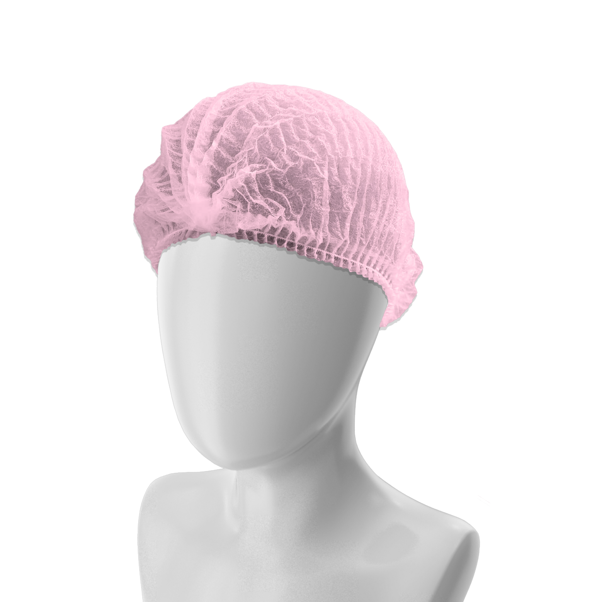 Charlottes jetables en TNT 100 pcs - PINK CAPS
