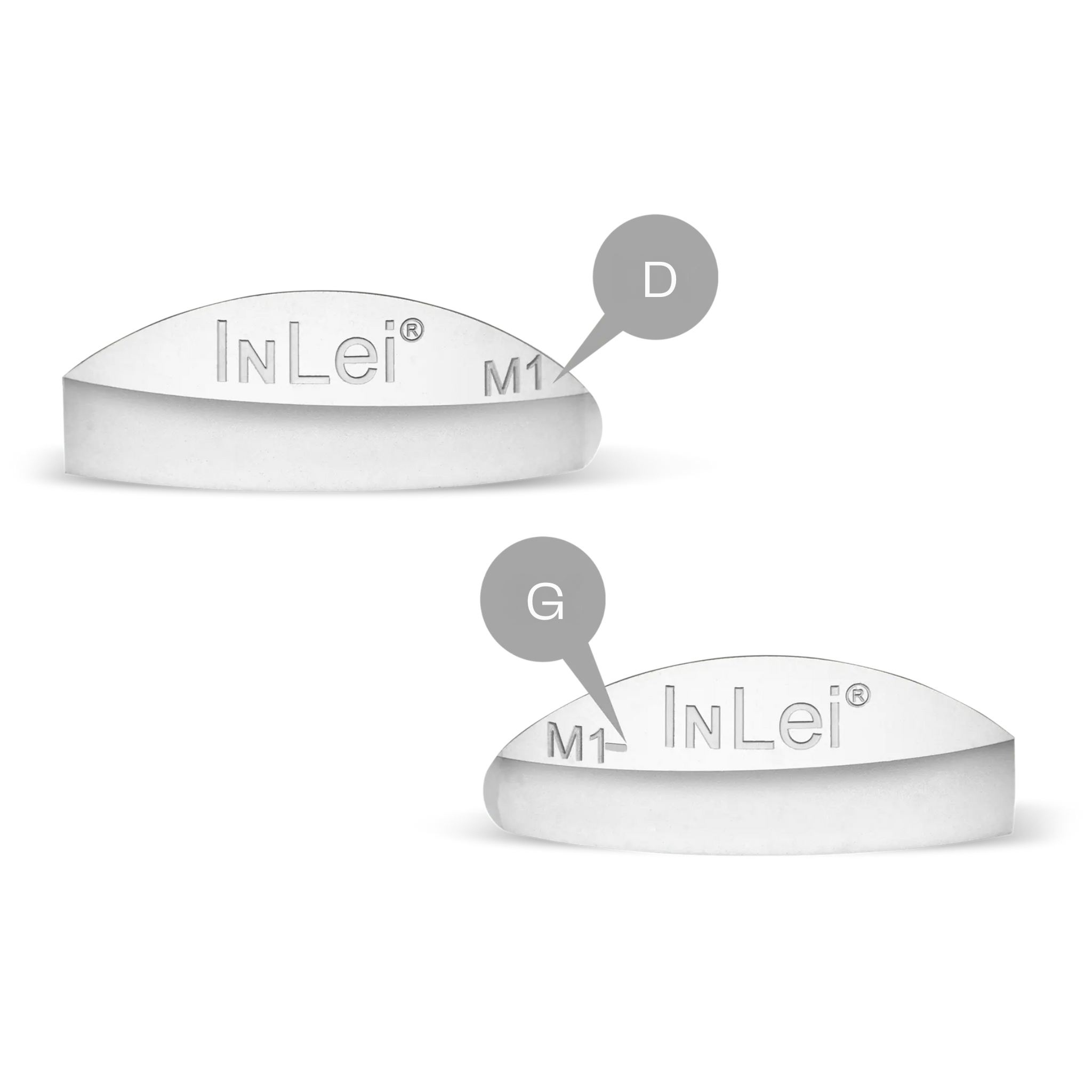 Bigoudis en silicone 6 paires - ONE M1