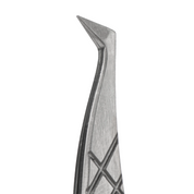 Pince professionnelle pour extensions de cils - MINI 5 AVEC POINTES EN POUDRE DE DIAMANT