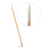 Bâtonnets en bois à bout pointu en coton 100 pcs- COTTONIES