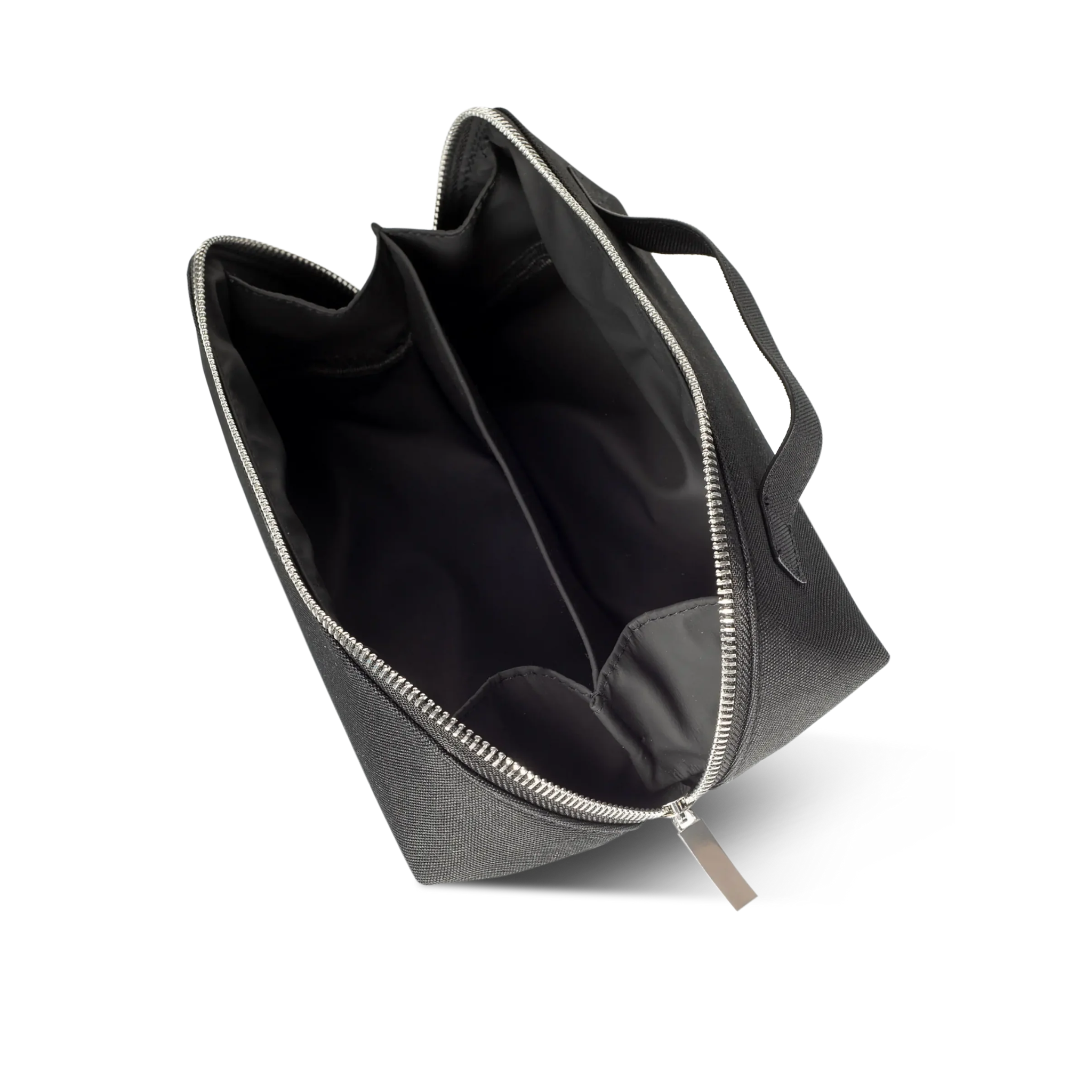 3 Trousses De Maquillage Mini Plissées - 15x10x2 Cm, Polyester, Avec Nœud Et Perle, Pour Sac