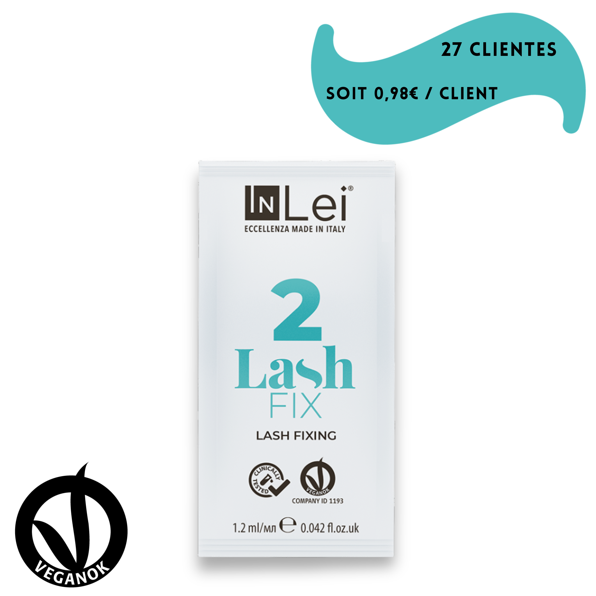 Fixateur pour cils 9 x 1,2ml- LASH FIX 2