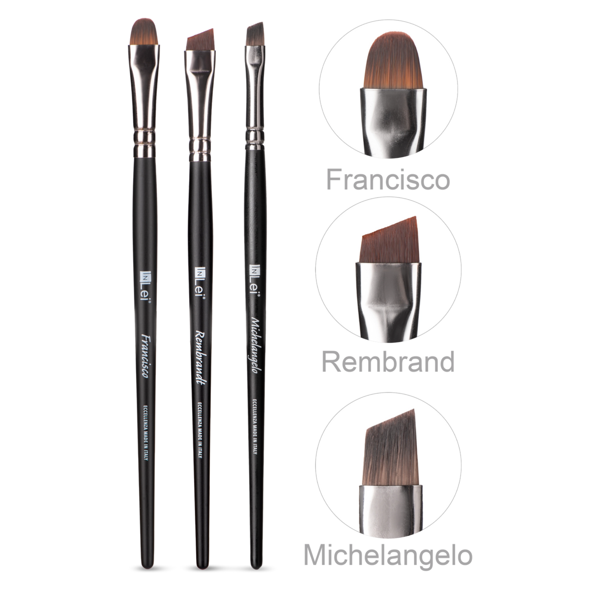 Coffret de pinceaux à sourcils professionnels - BROW COLLECTION