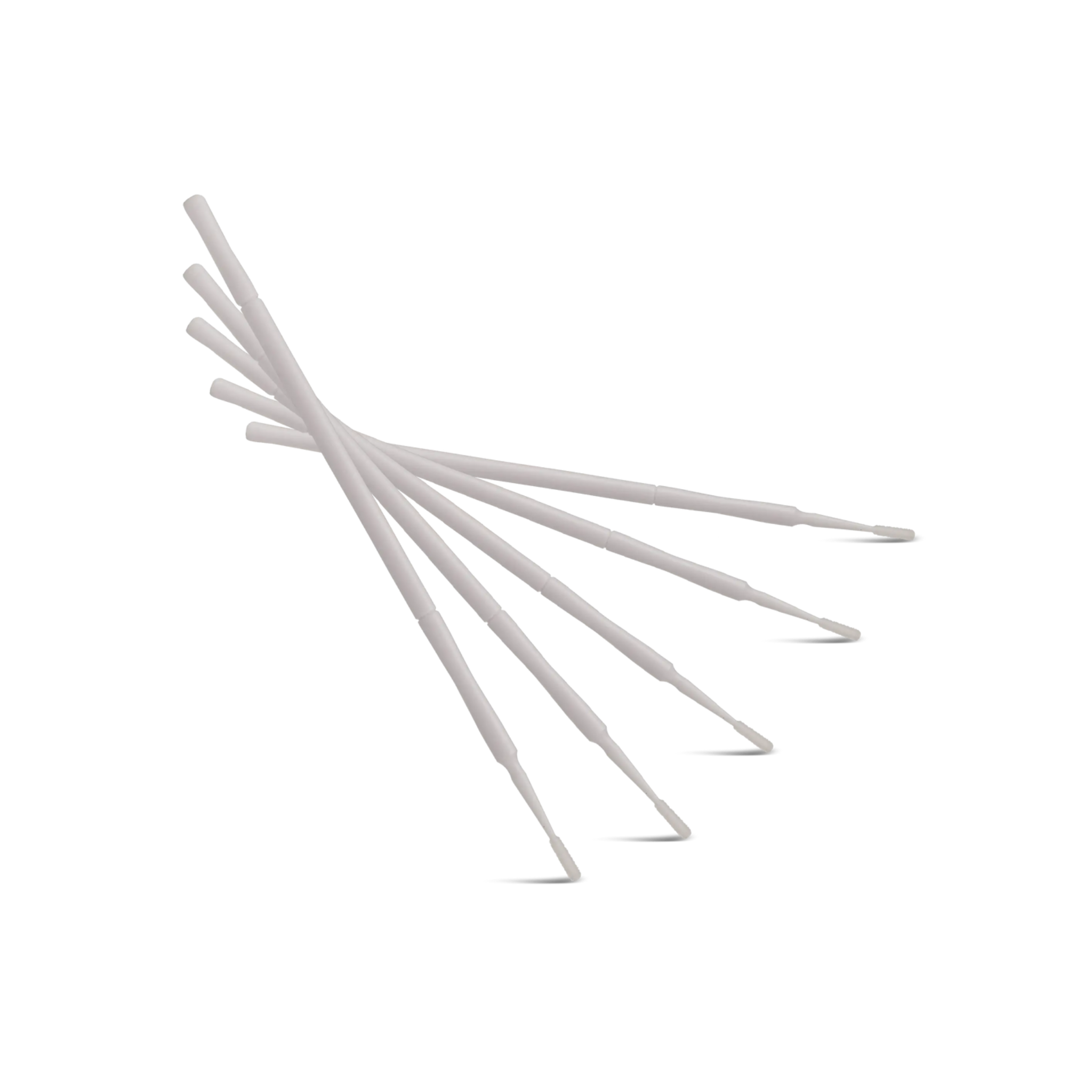 MICROBRUSH POINTE S WHITE mince allongé avec poils épais 100 pcs