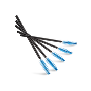 Brosses à mascara classiques bleus 25 pcs