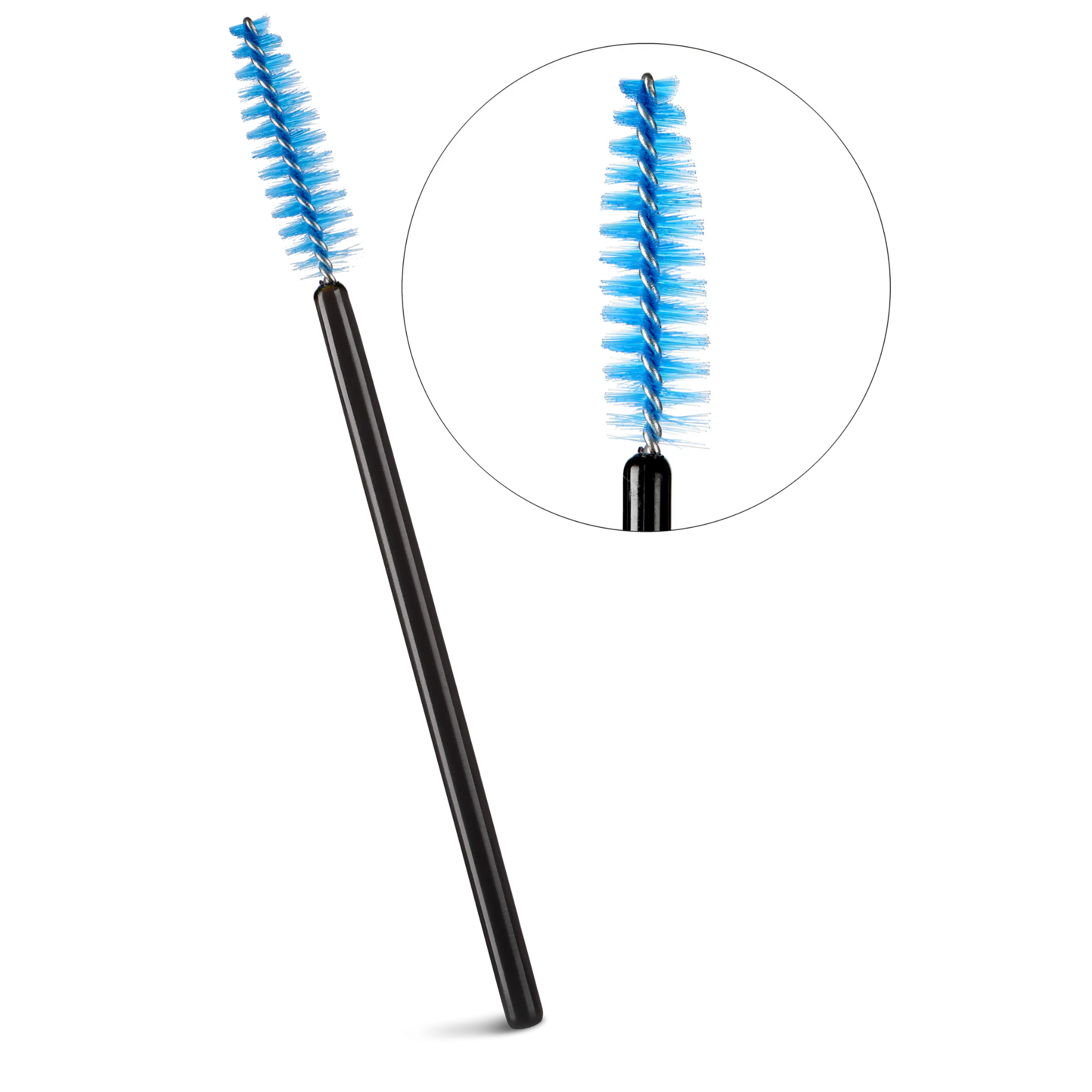 Brosses à mascara classiques bleus 25 pcs