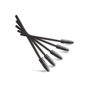 Brosses à mascara classiques de couleur noire 25 pcs