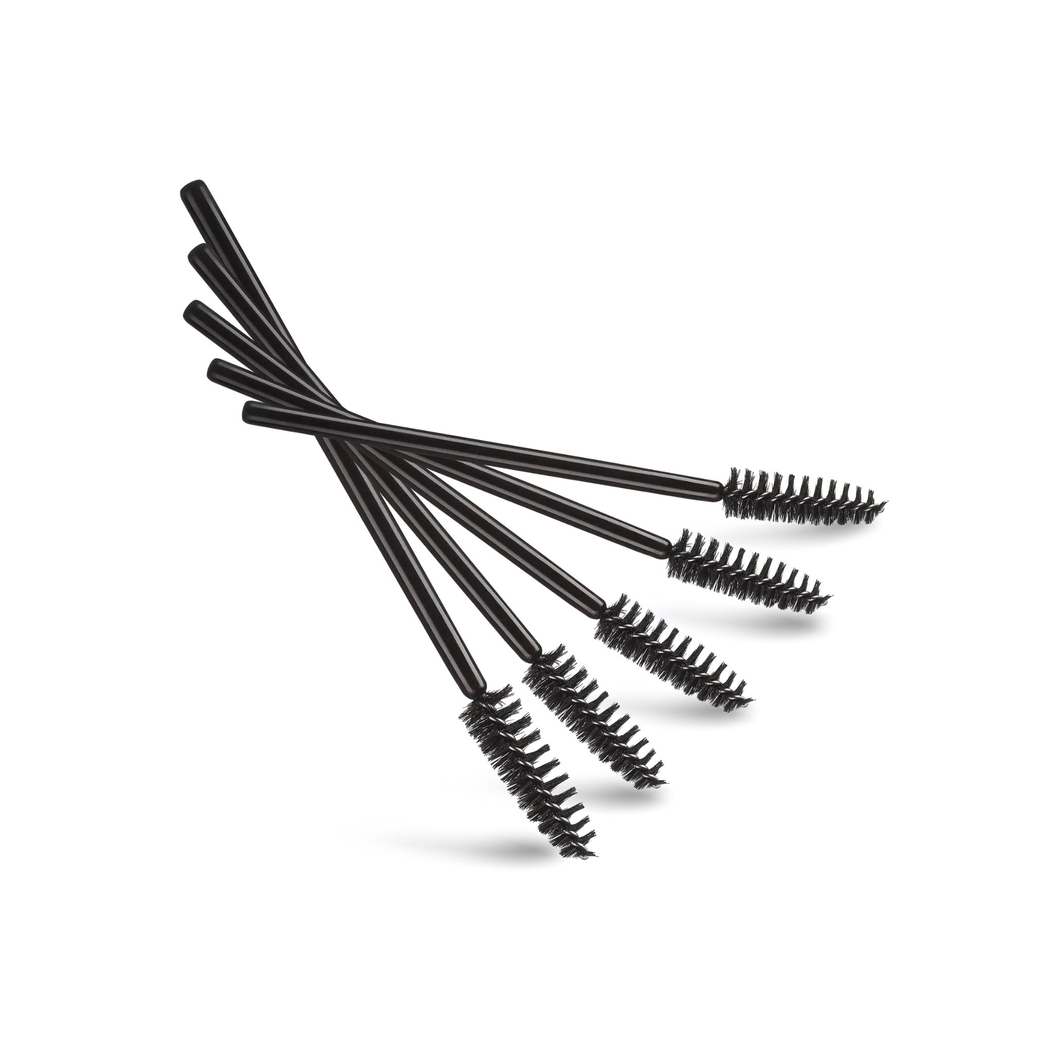 Brosses à mascara classiques de couleur noire 25 pcs