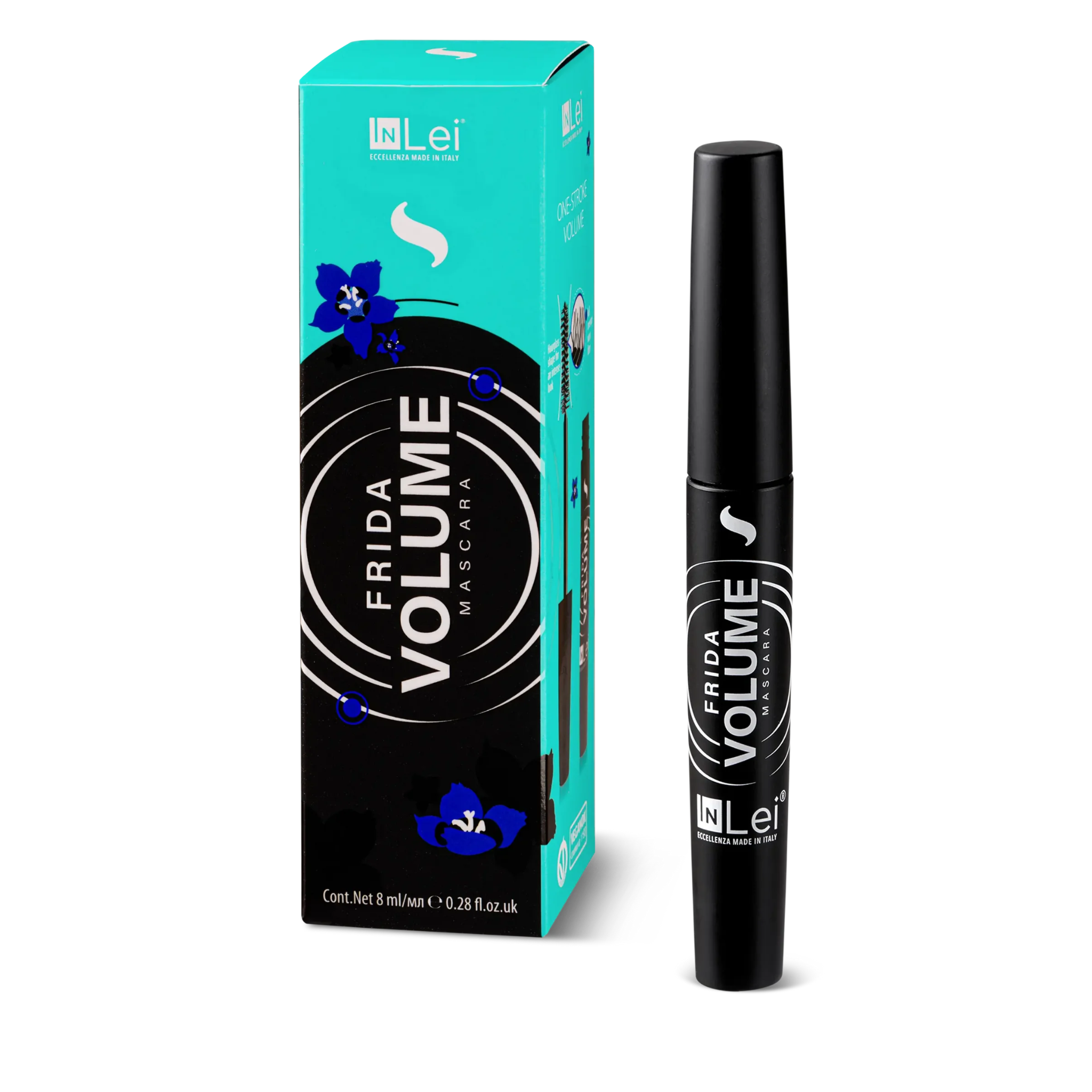 Mascara volumateur pour cils naturels et extensions de cils 8 ml- FRIDA VOLUME