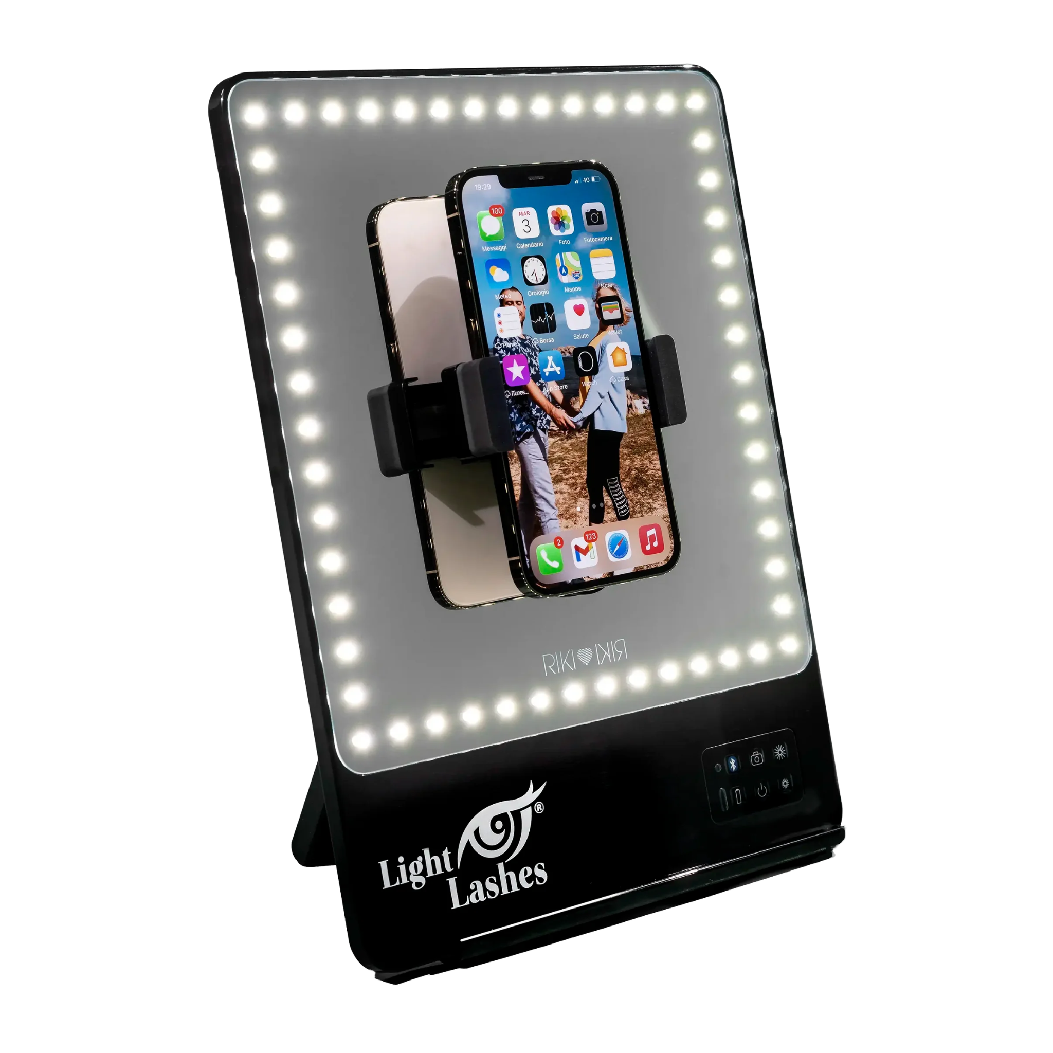 Miroir LED personnalisé - RIKY SKINNY