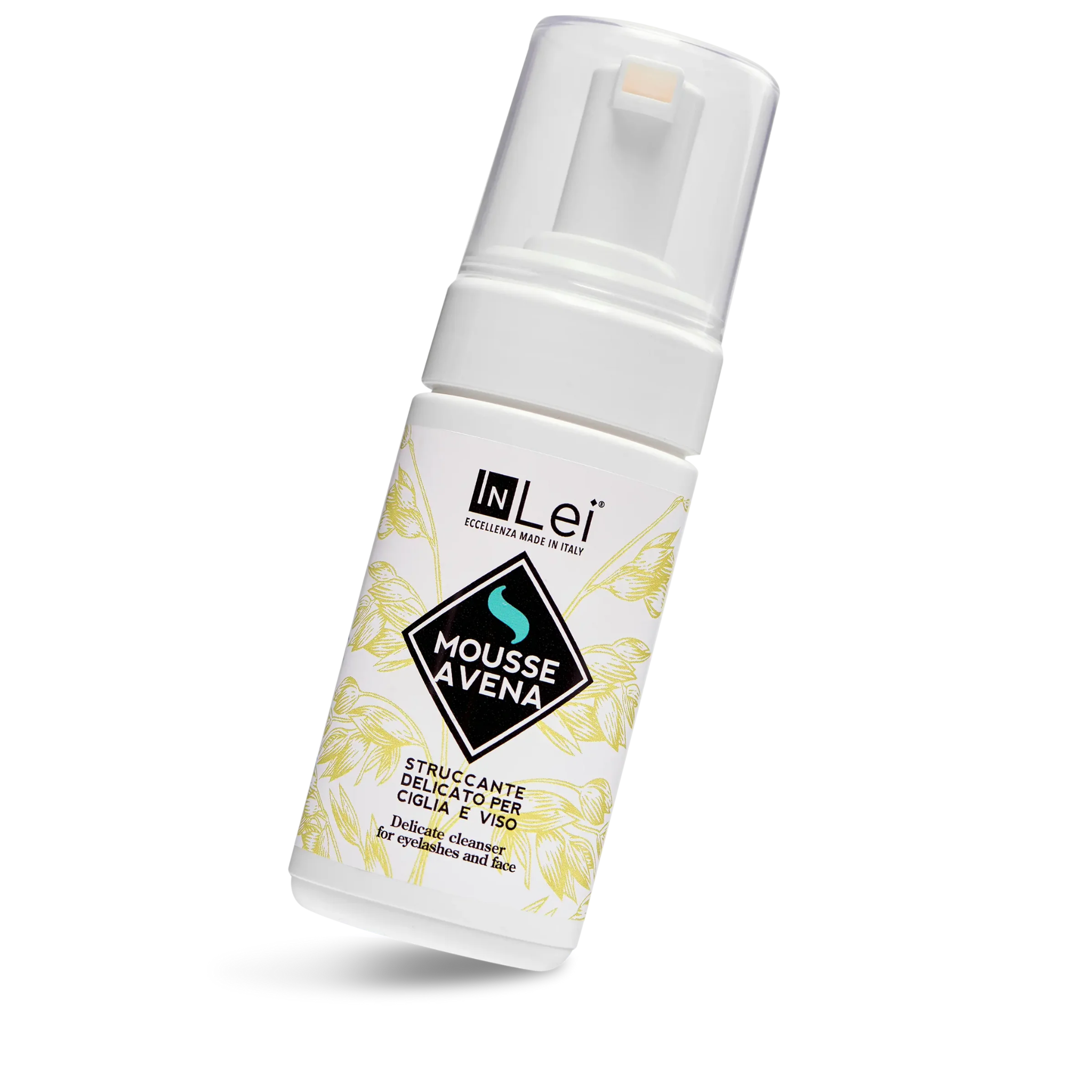 Mousse démaquillante douce pour cils et visage 100 ml - MOUSSE AVENA