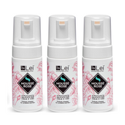 Mousse démaquillante douce pour cils et visage 100 ml - MOUSSE ROSE