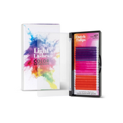 Cils de couleur C-curl Color Explosion 18 bandes - DUTCH TULIPS