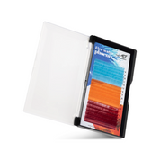 Cils de couleur CC-curl Color Explosion 18 bandes - FIRE-WATER PHOENIX