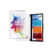 Cils de couleur CC-curl Color Explosion 18 bandes - FIRE-WATER PHOENIX