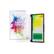 Cils de couleur D-curl Color Explosion 18 bandes - SPRING FRESHNESS