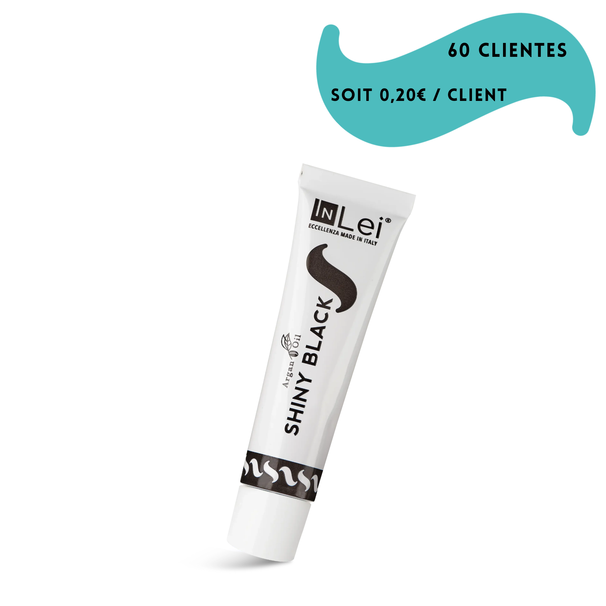 Teinture pour cils et sourcils à l'huile d'argan 15 ml - SHINY BLACK