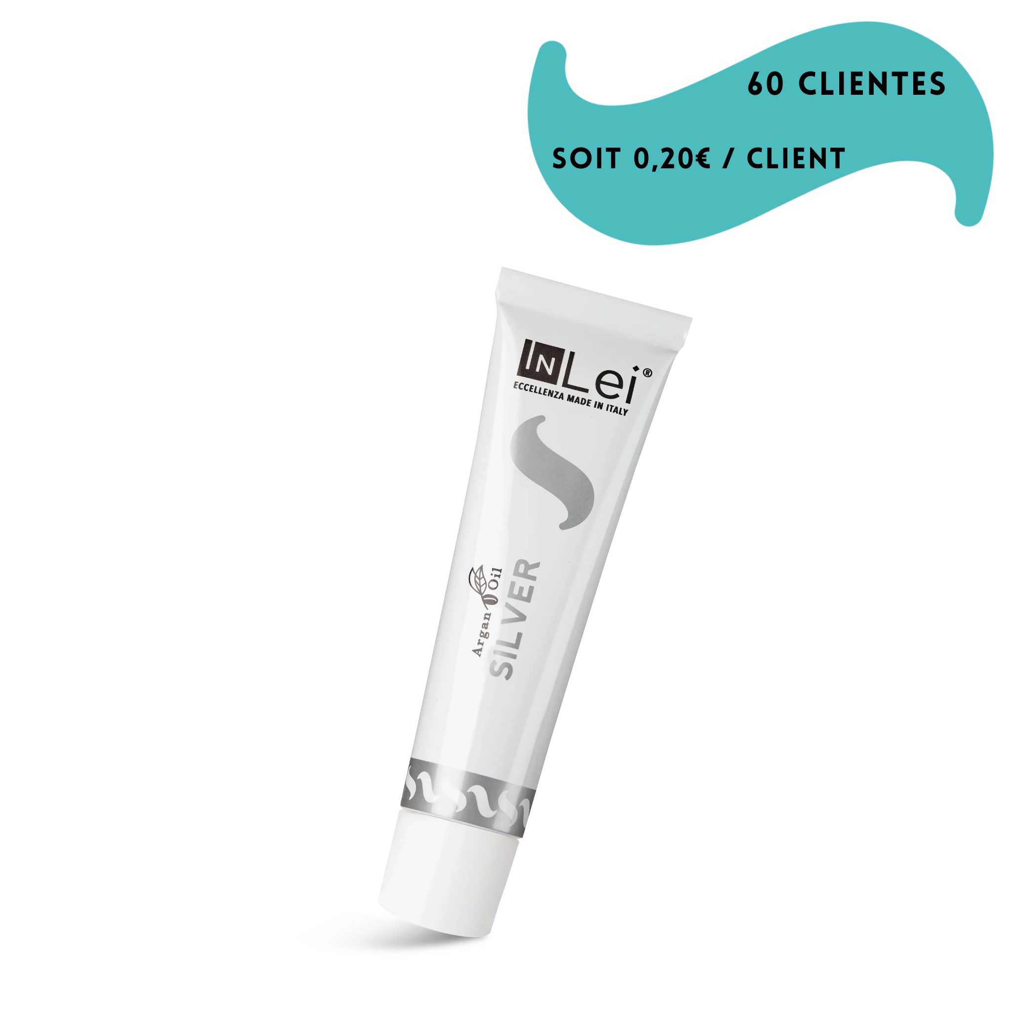 Teinture pour cils et sourcils à l'huile d'argan 15 ml - SILVER