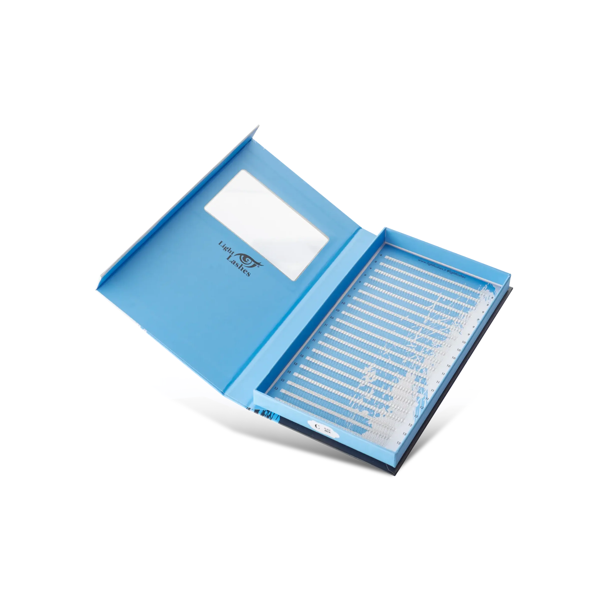 Préfaits 3D C-curl 800 pcs - READY FANS