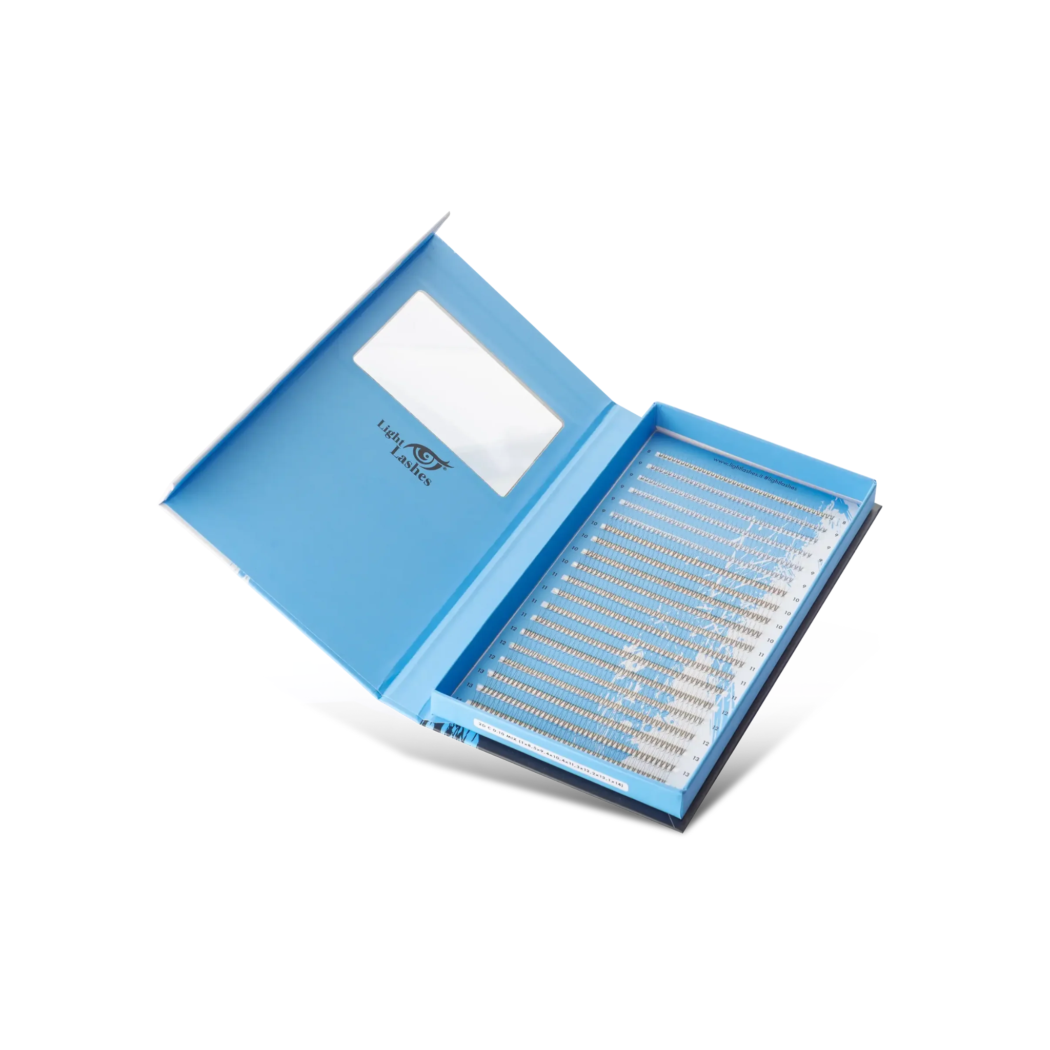 Préfaits 2D C-curl 800 pcs  - READY FANS