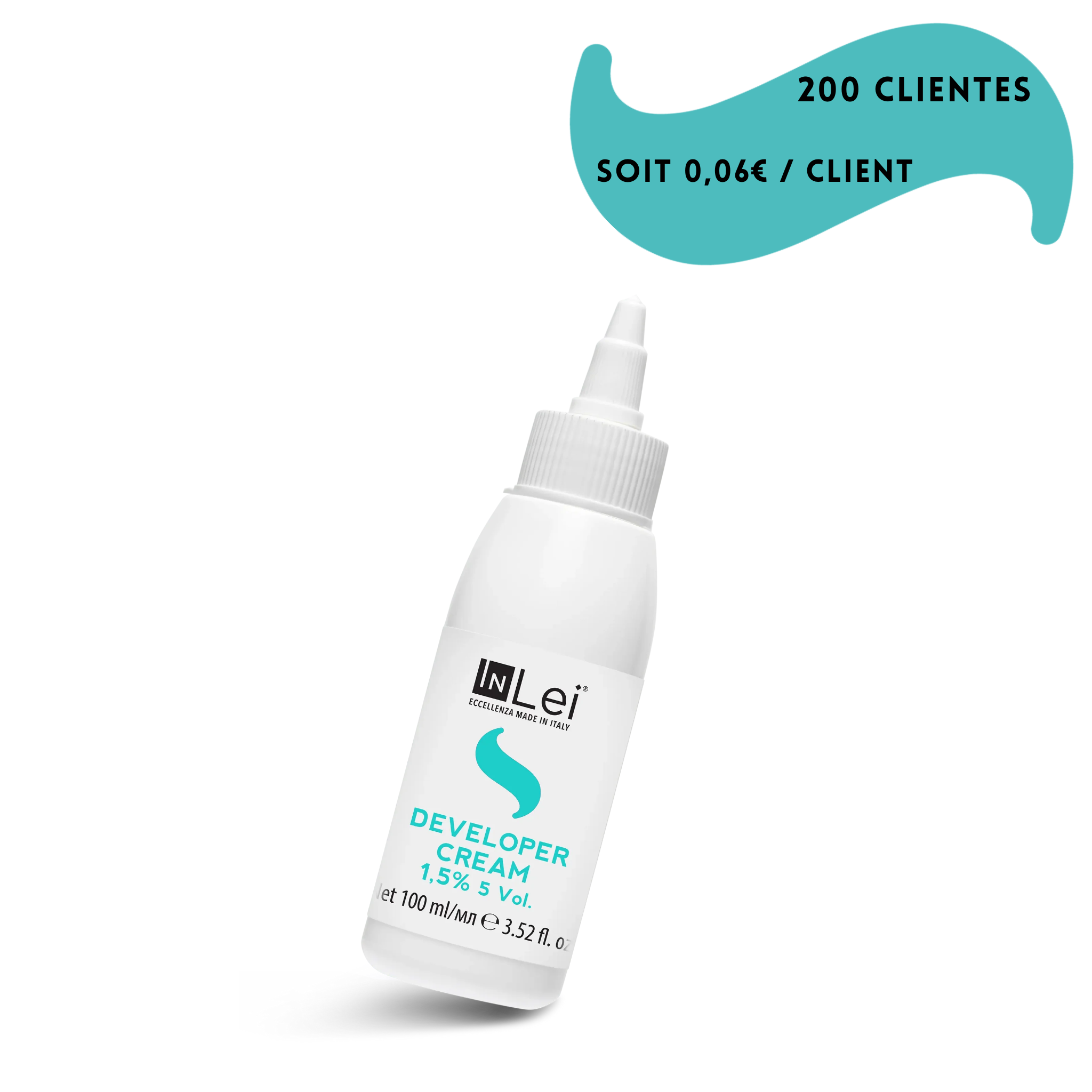 Oxydant en crème pour teinture 1,5% 5 VOL - DEVELOPER CREAM