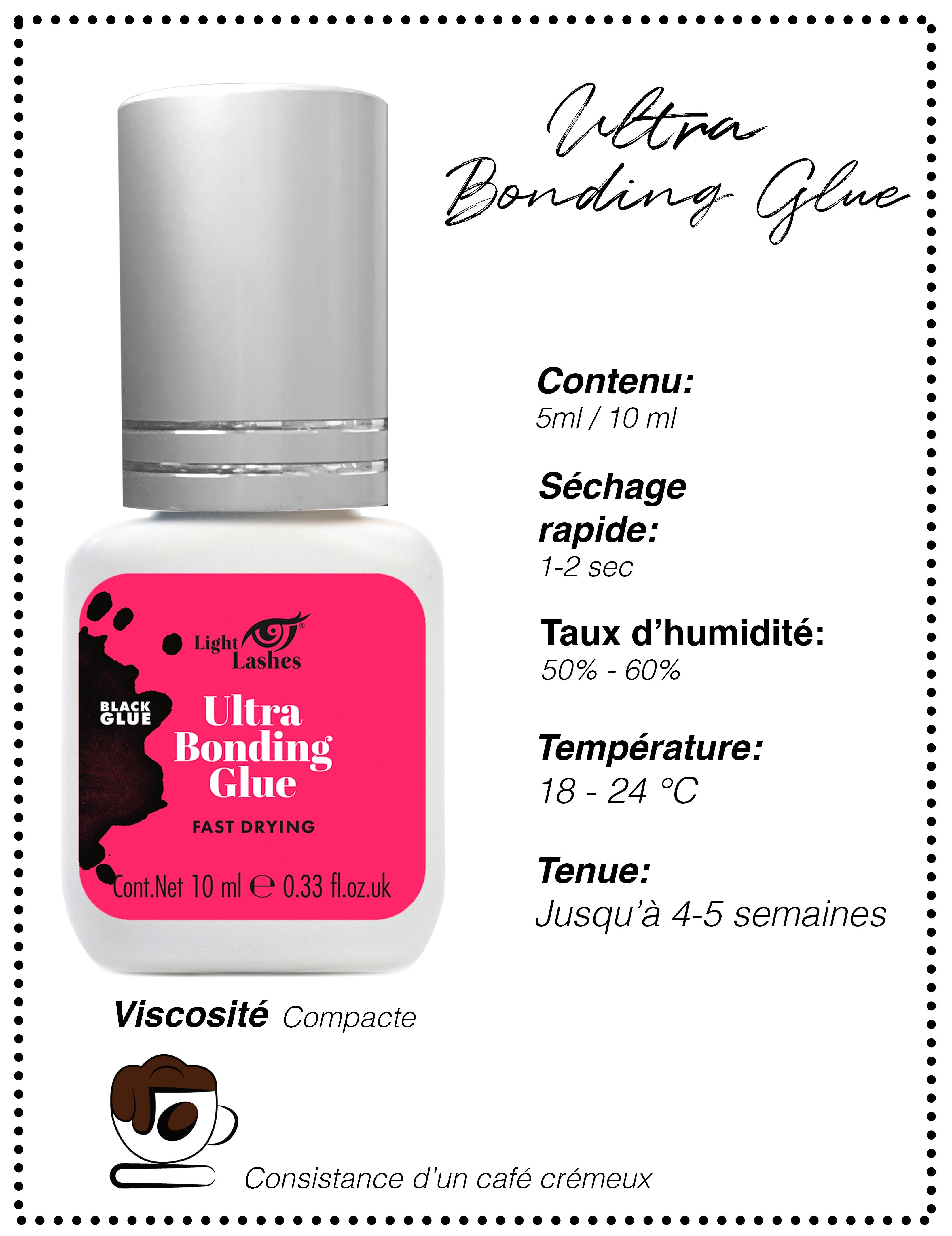 Colle pour extensions de cils  5 ml / 10 ml - ULTRA BONDING