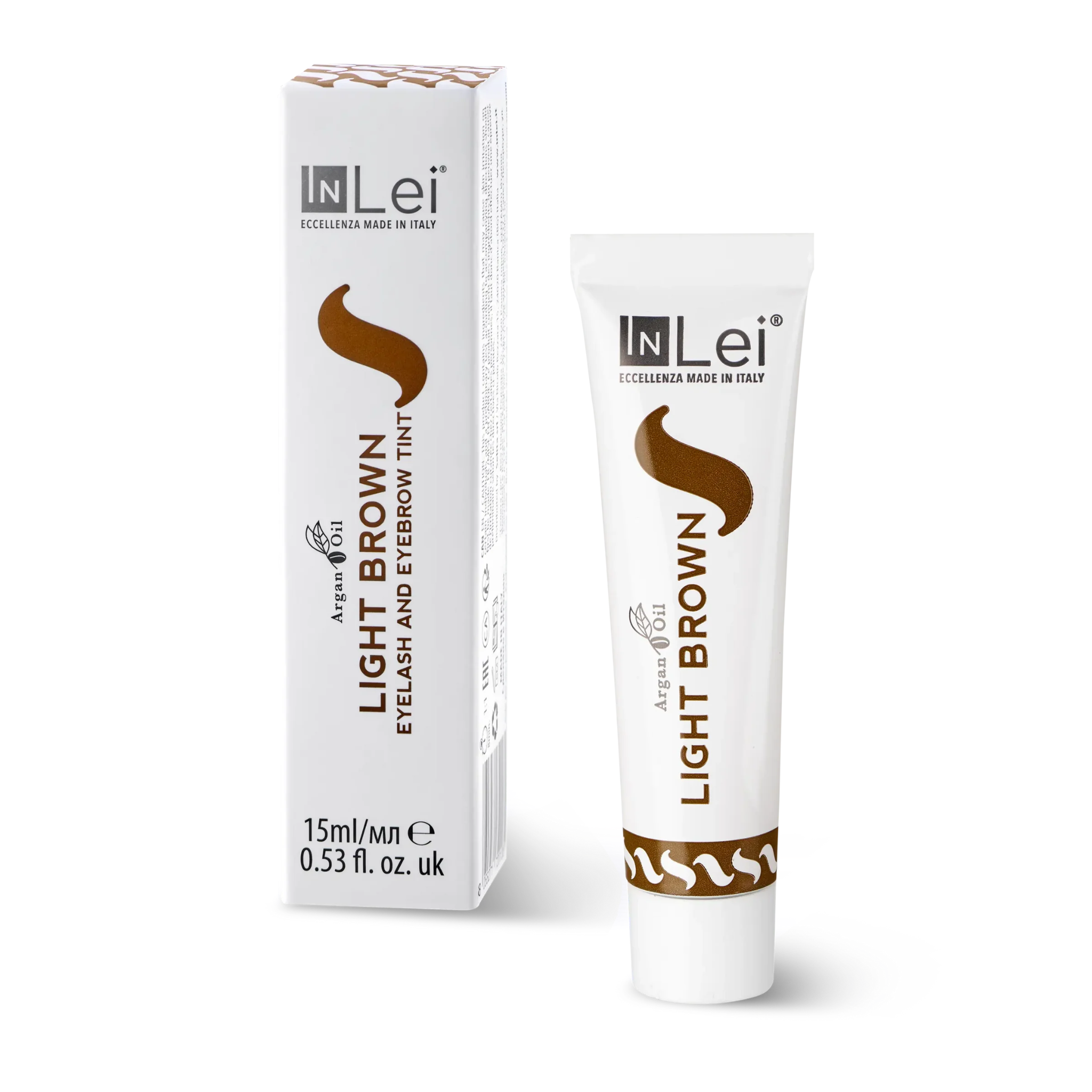 Teinture pour cils et sourcils à l'huile d'argan 15 ml - LIGHT BROWN