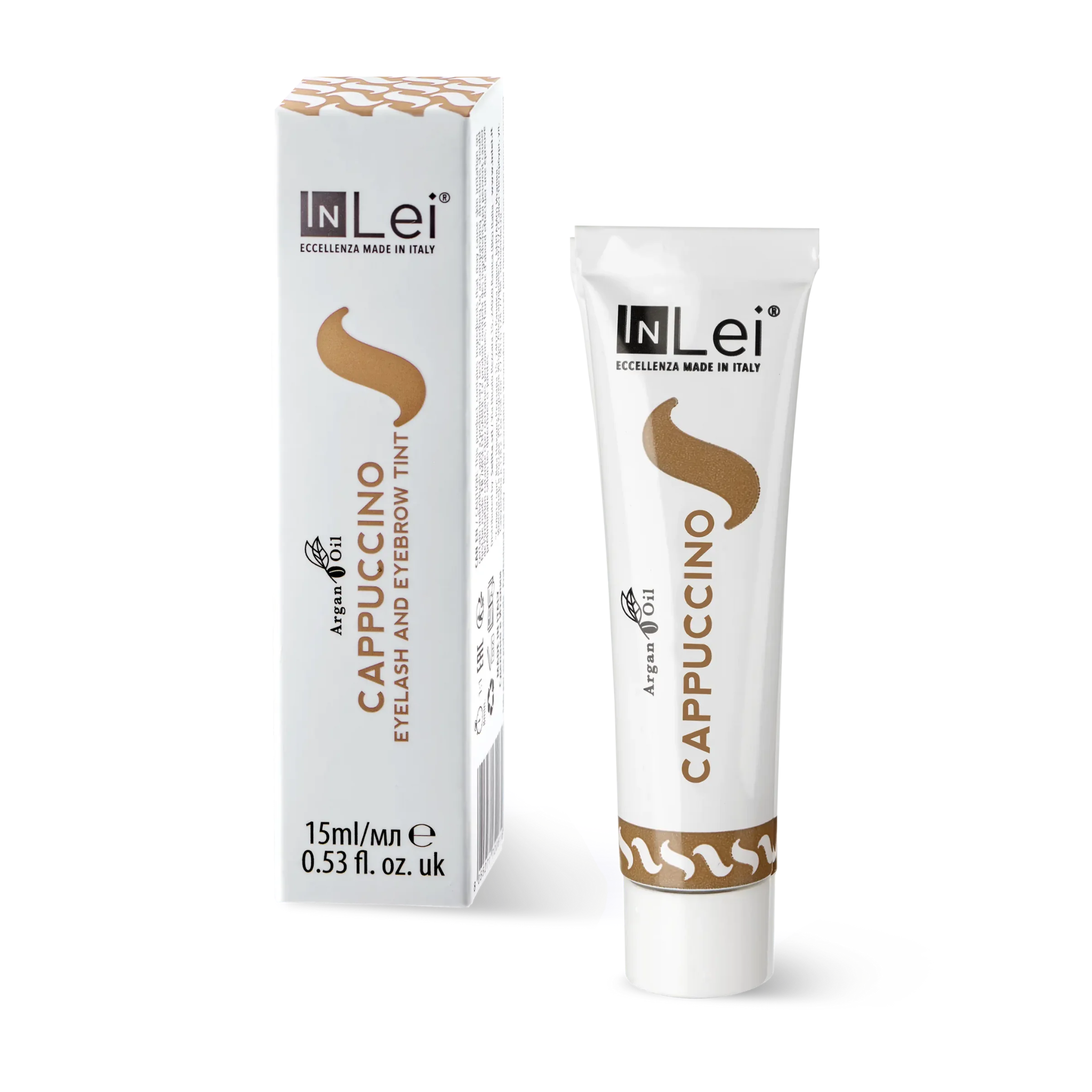 Teinture pour cils et sourcils à l'huile d'argan 15 ml - CAPPUCCINO