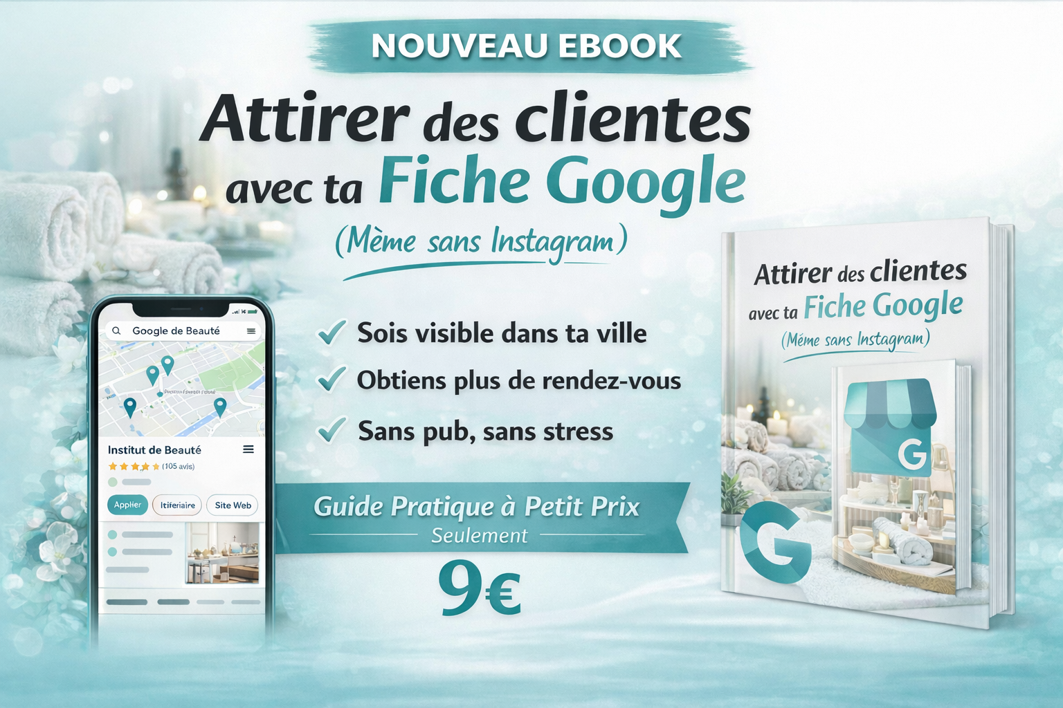 Ebook Attirer des clients avec sa fiche Google