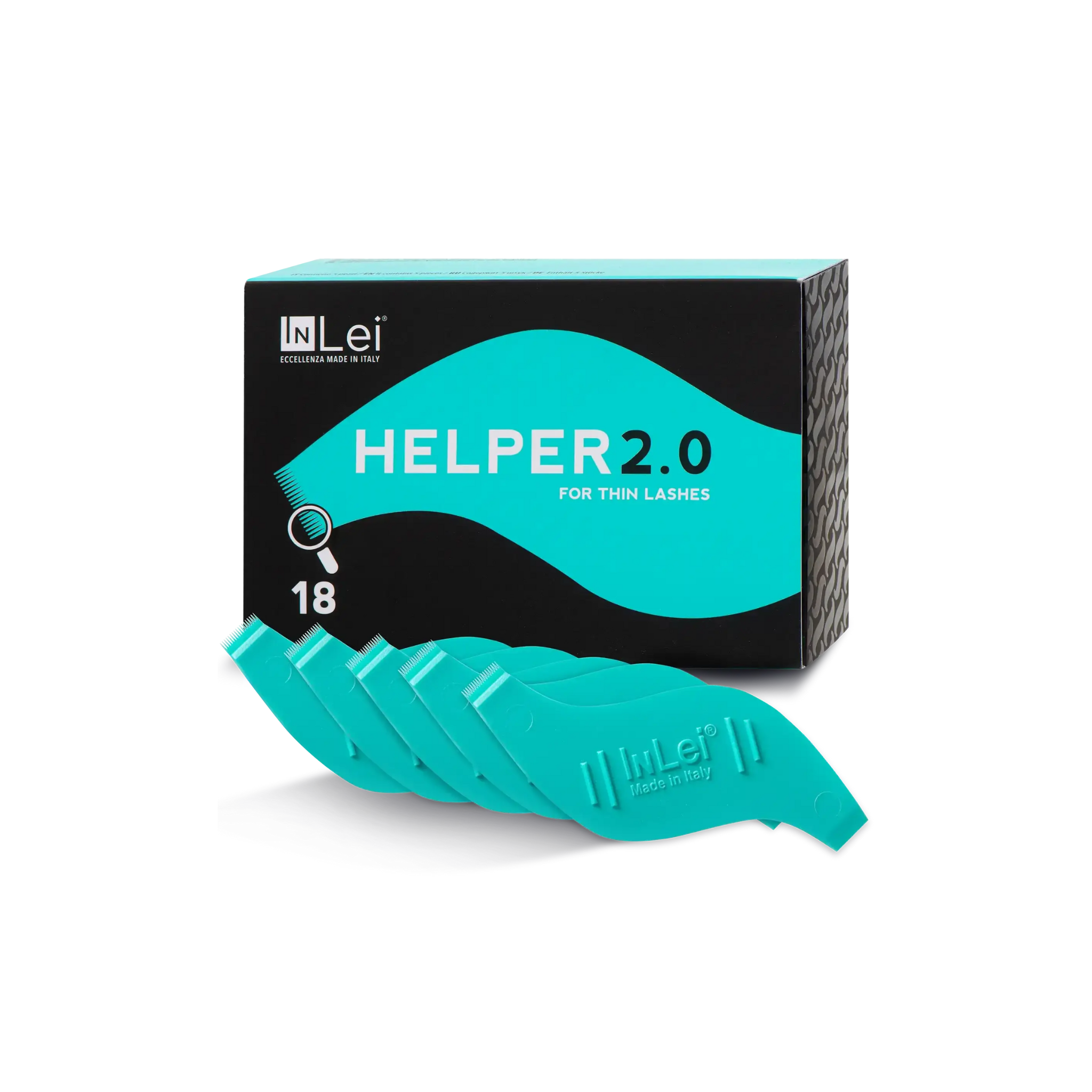Peigne révolutionnaire pour cils pour cils fins 5 pcs - HELPER 2.0
