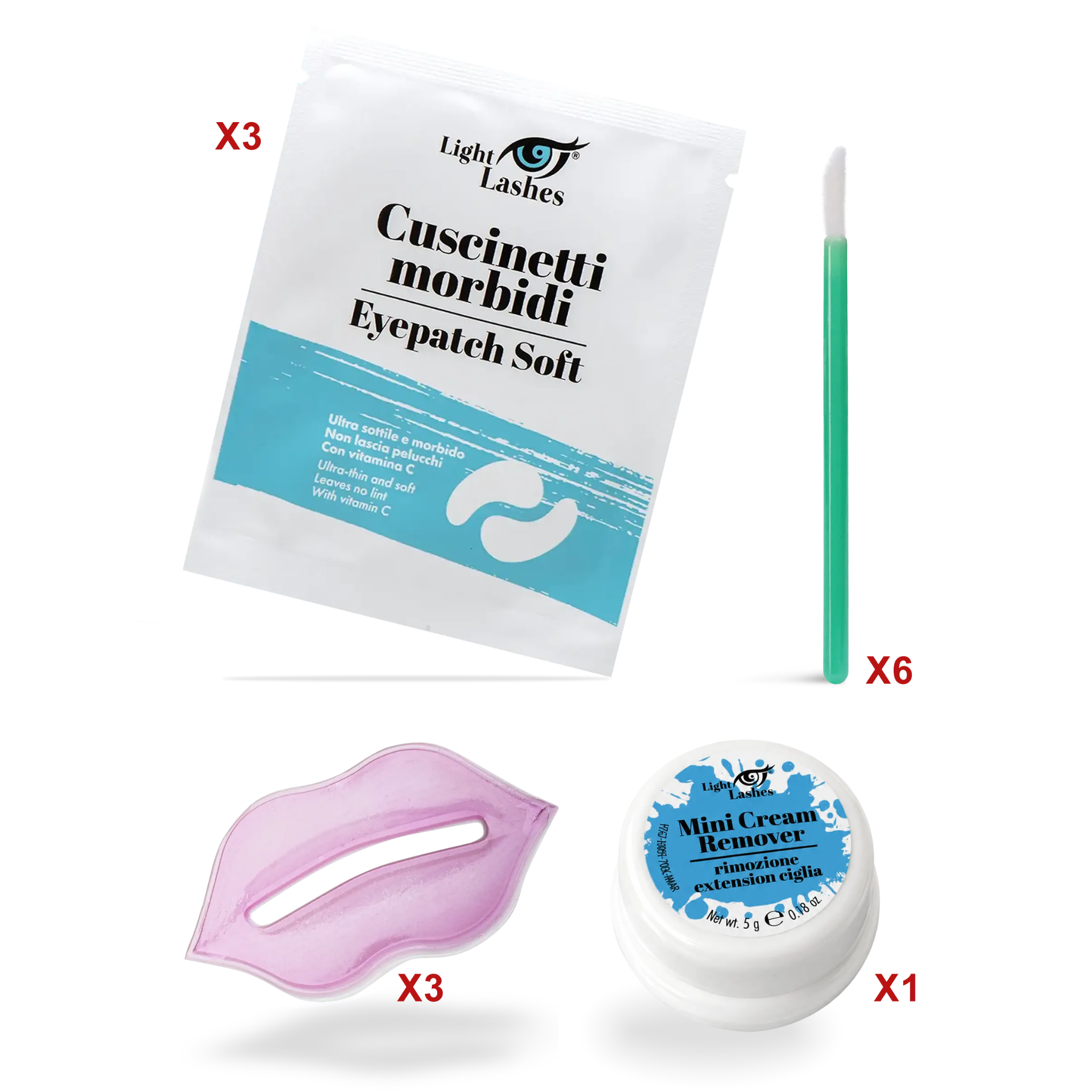 KIT DE DÉPOSE D'EXTENSIONS DE CILS