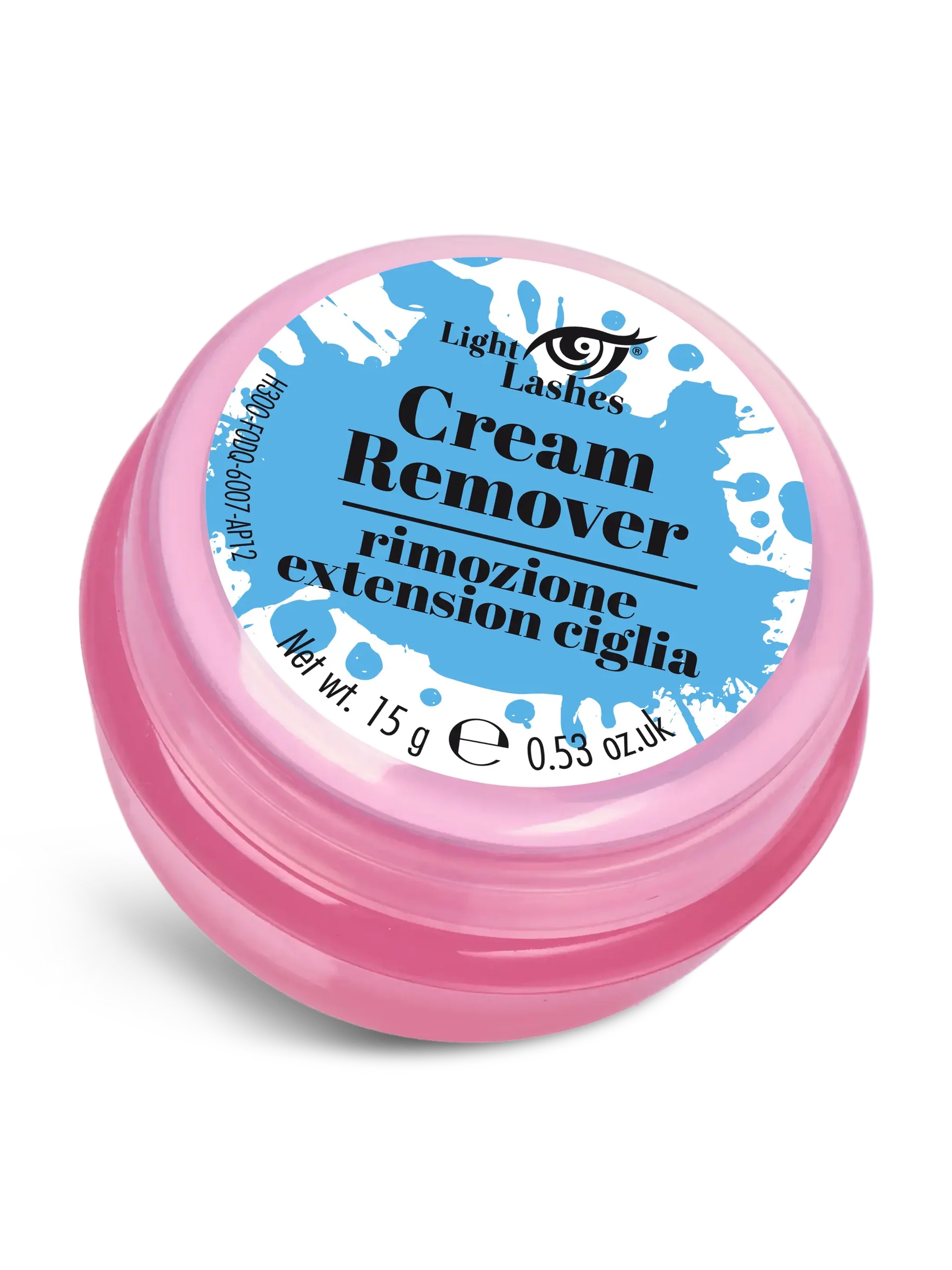 Crème remover pour extensions de cils 15 g - CREAM REMOVER