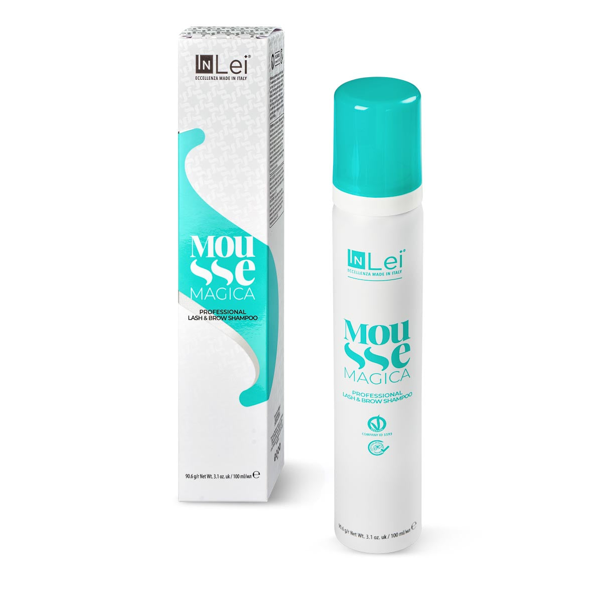 Shampooing professionnel pour les cils et les sourcils 100ml - MOUSSE MAGICA