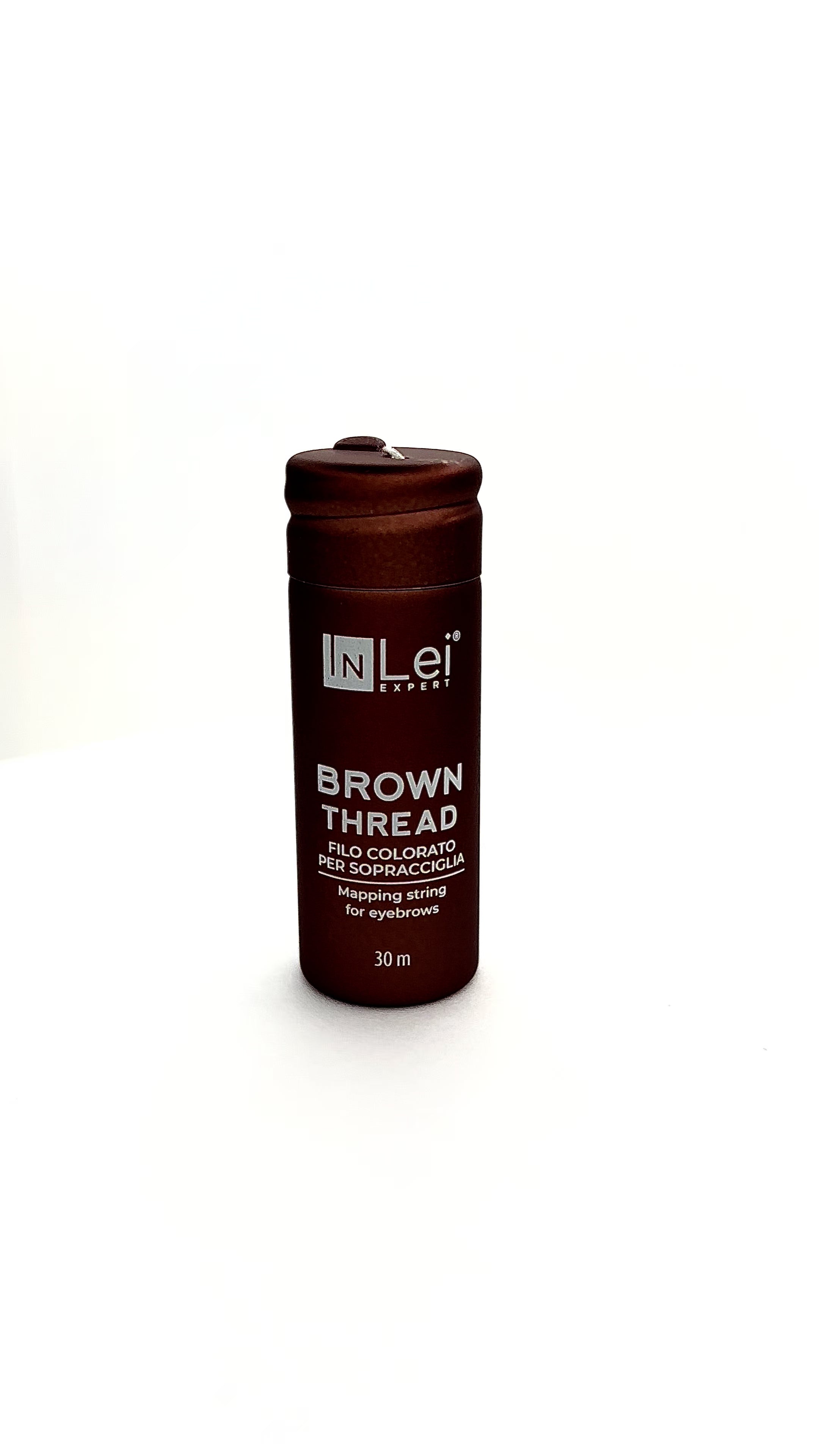 Fil marron pour le traçage des sourcils 30 m - BROWN THREAD