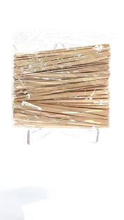 Spatules en bois à pointe fine 100 pcs - SPATY WAX