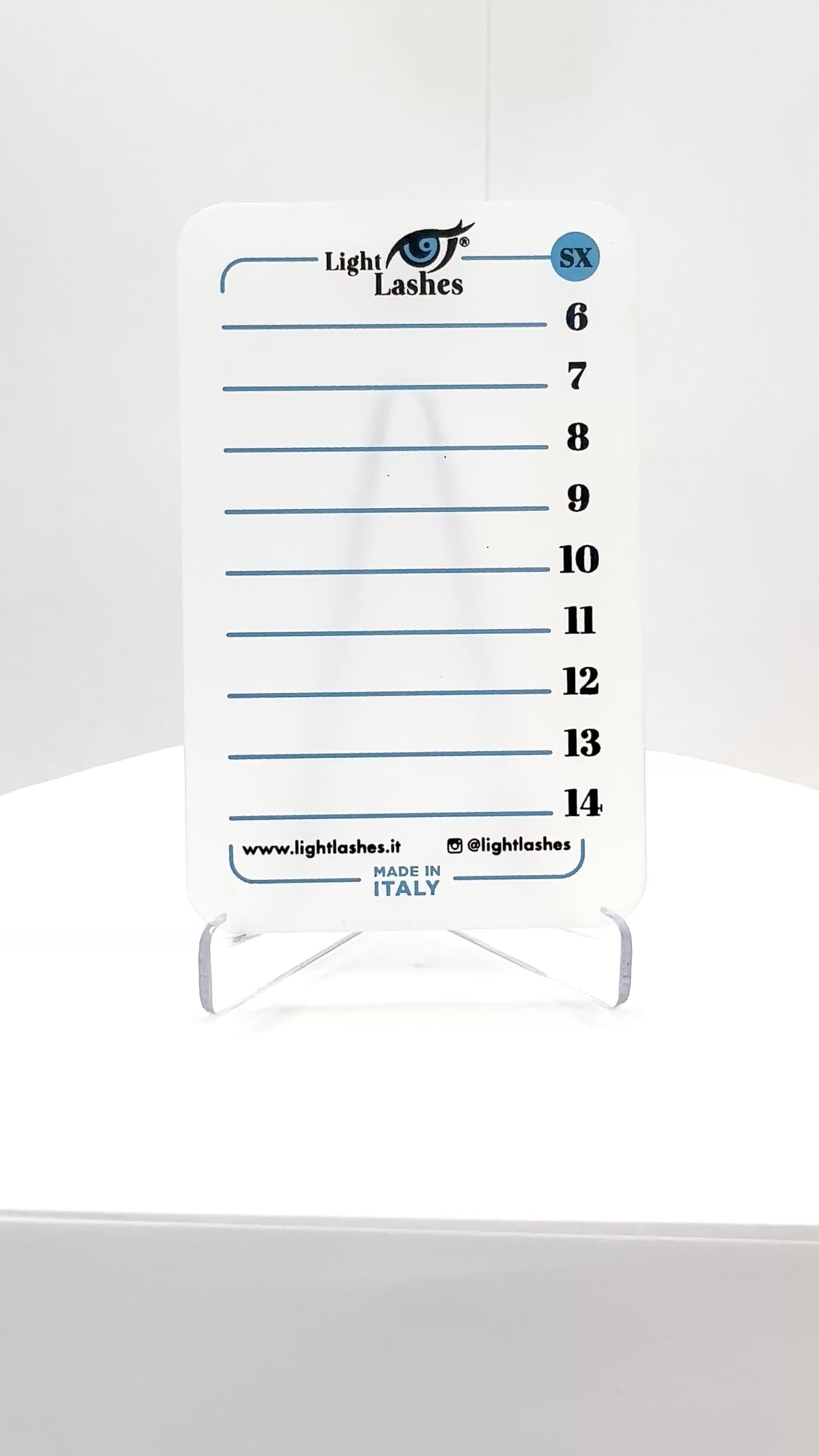 Support d'extension de cils pour gaucher - MINI LASH-PAD 2.0 SX