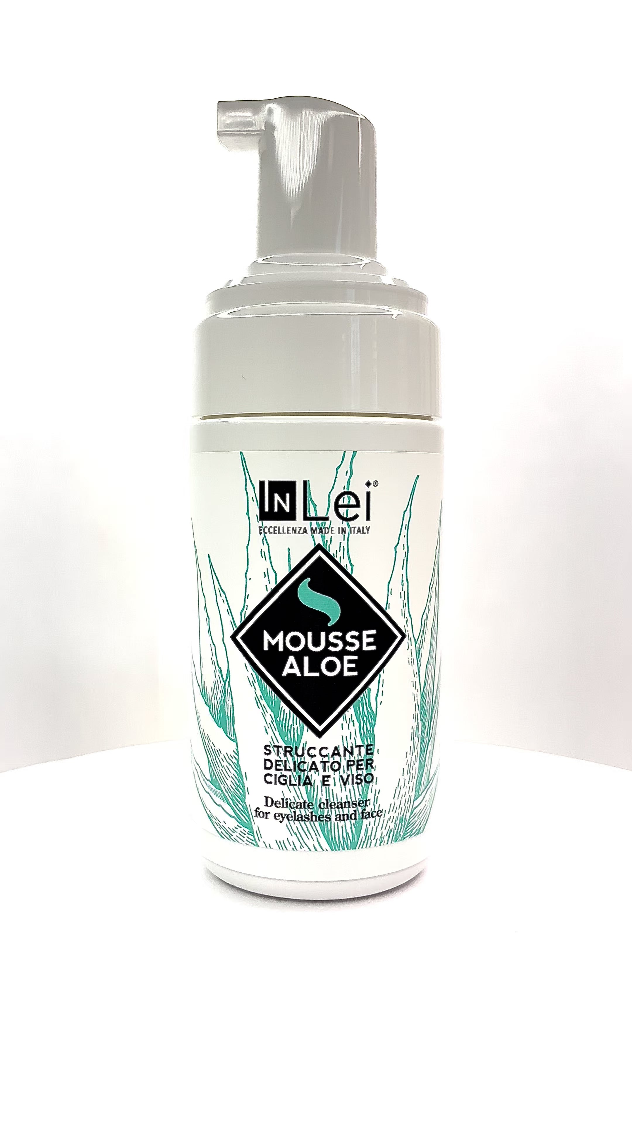 Mousse démaquillante douce pour cils et visage Pack 9 mousses - MOUSSE ALOE
