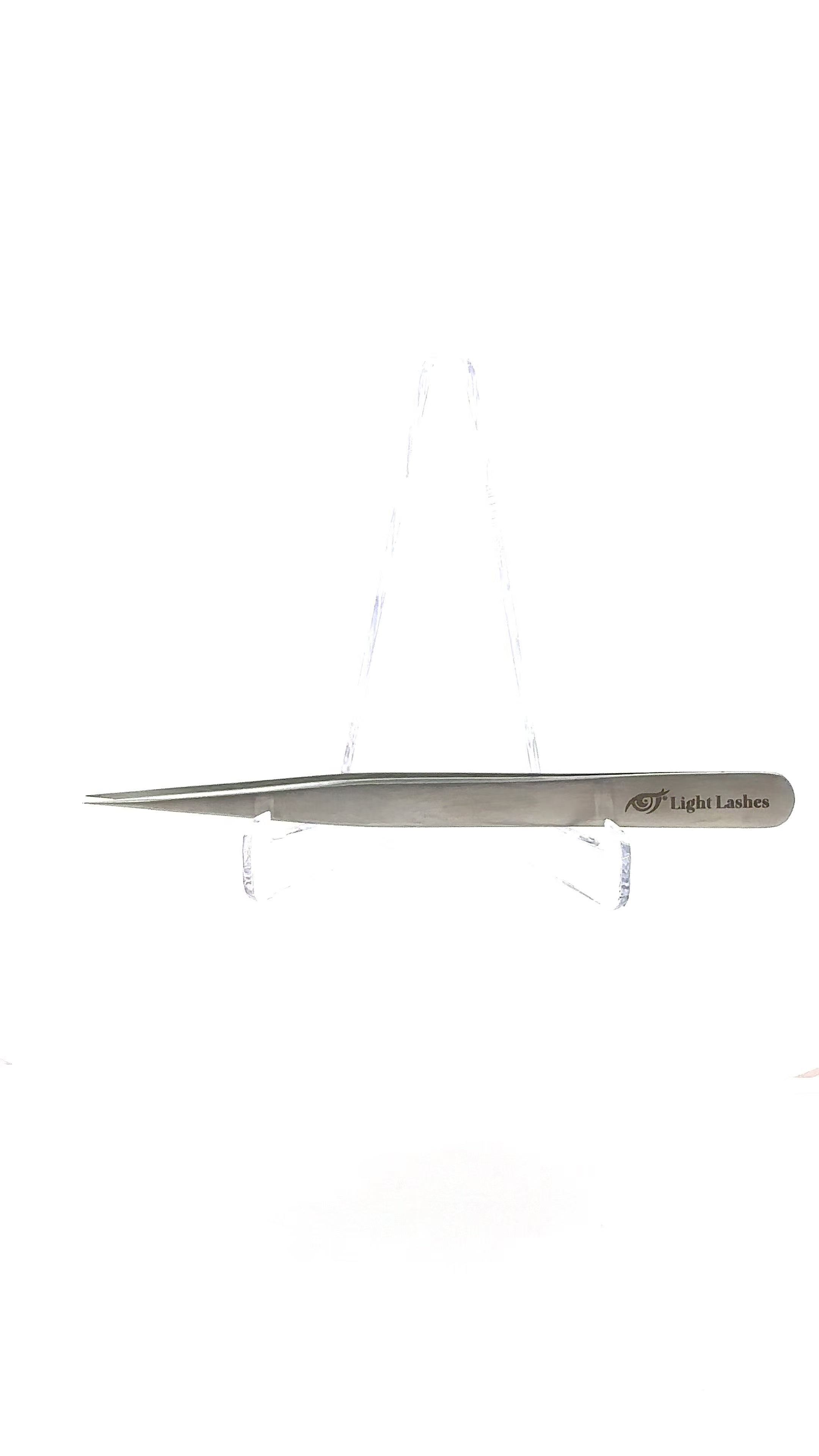 Pince professionnelle pour extensions de cils - POINTE DROITE