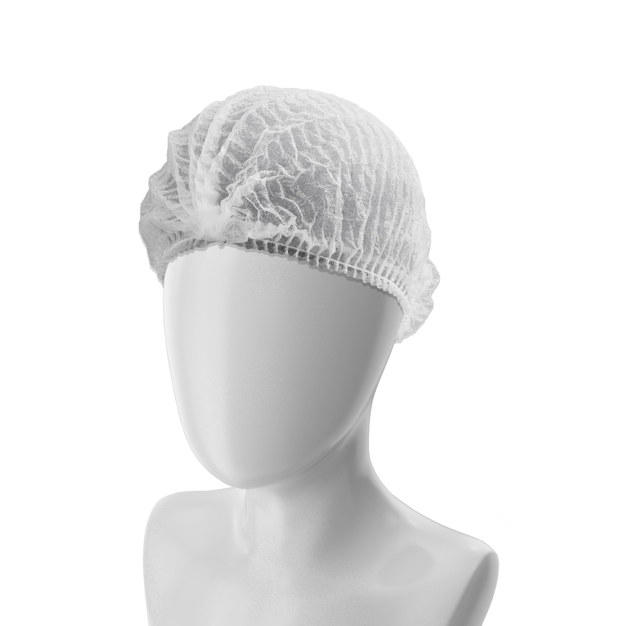 Charlottes jetables en TNT 100 pcs - WHITE CAPS