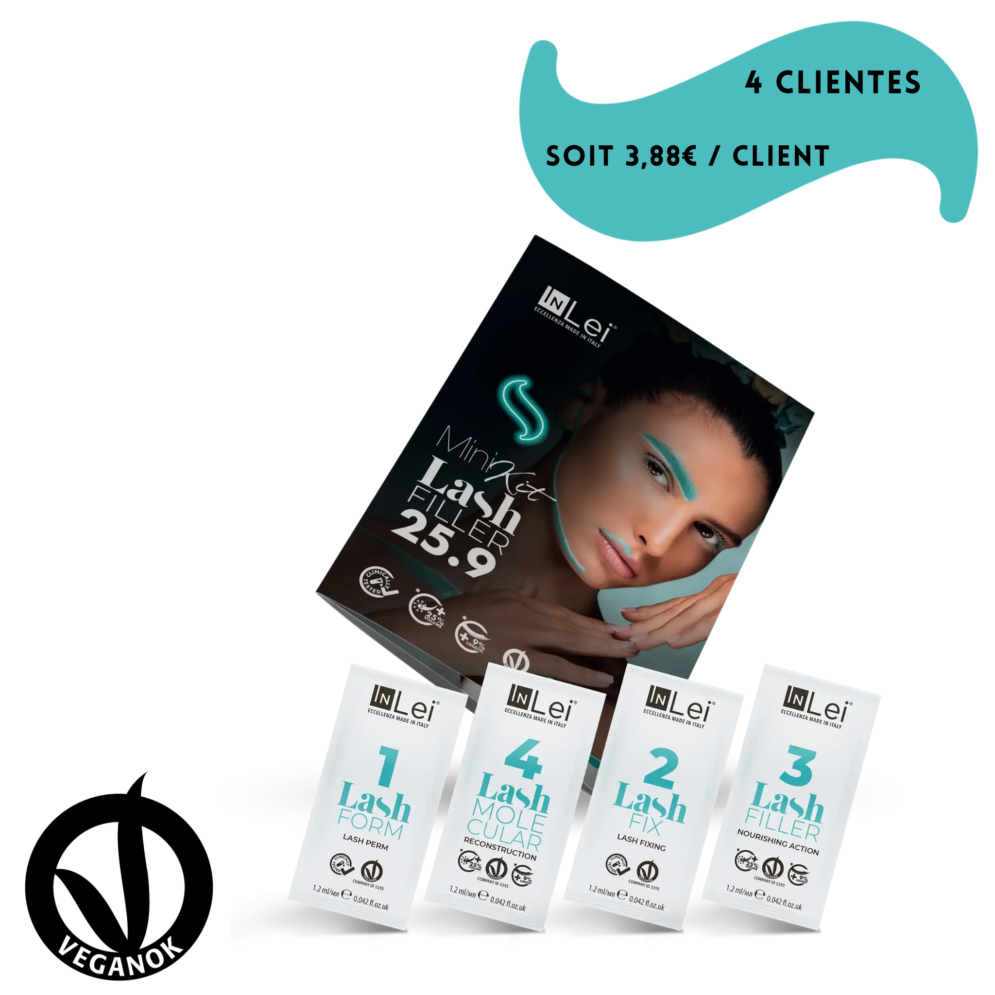 Mini Kit Lash Filler 25.9 - 4 x 1,2 ml