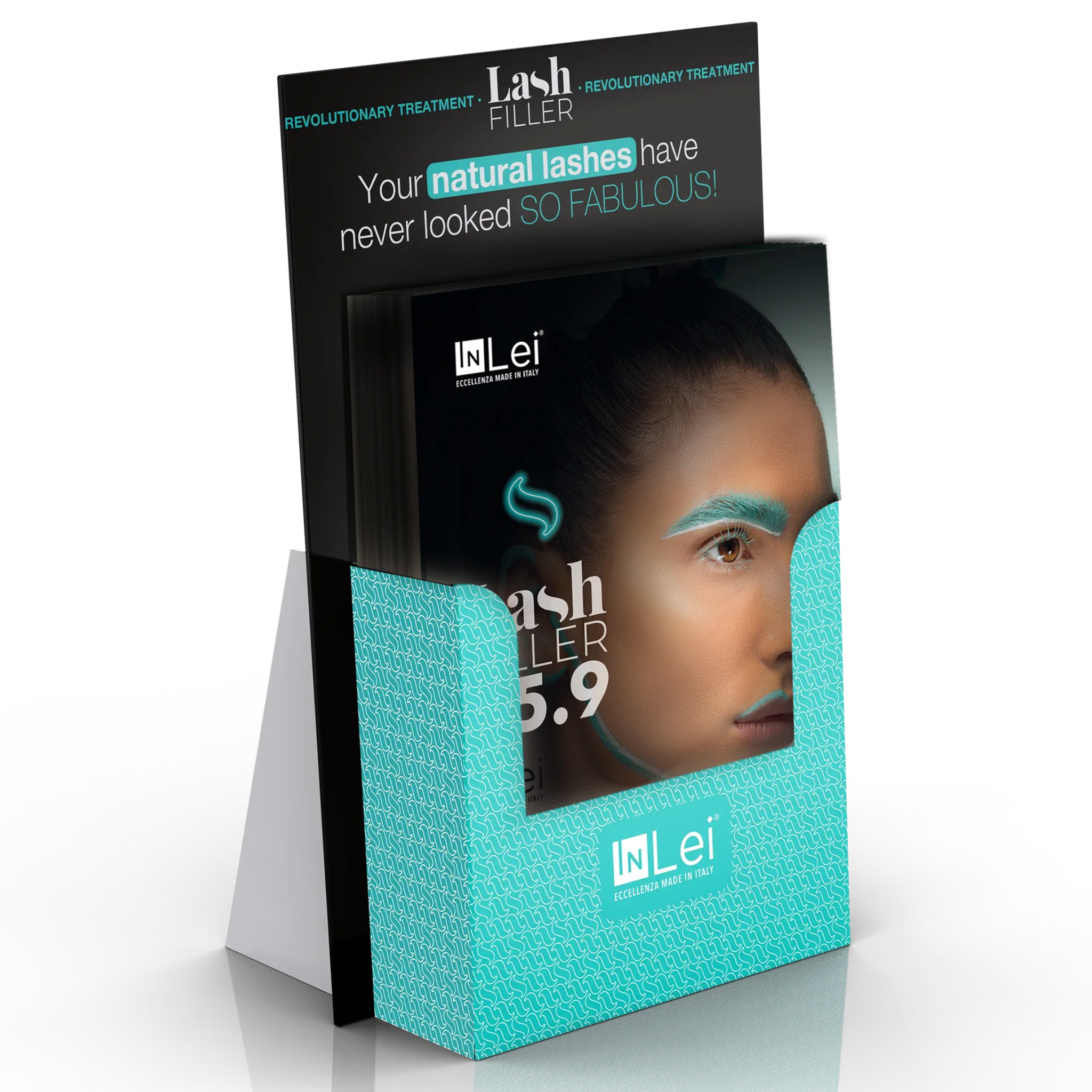 Présentoirs avec 50 flyers Lash Filler 25.9