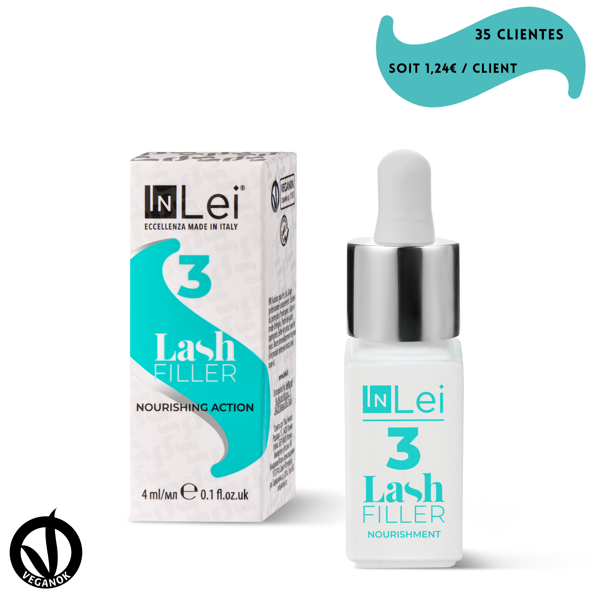 Nourrissant vegan pour cils 4ml - LASH FILLER 3